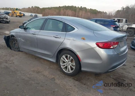 2015 Chrysler 200 Limited from USA, damaged, VIN 1C3CCCAB9FN591208